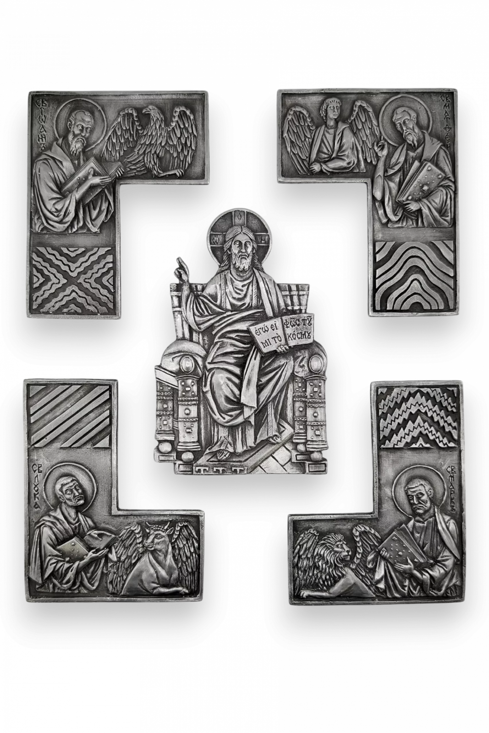 Накладки на Евангелие - Чернение