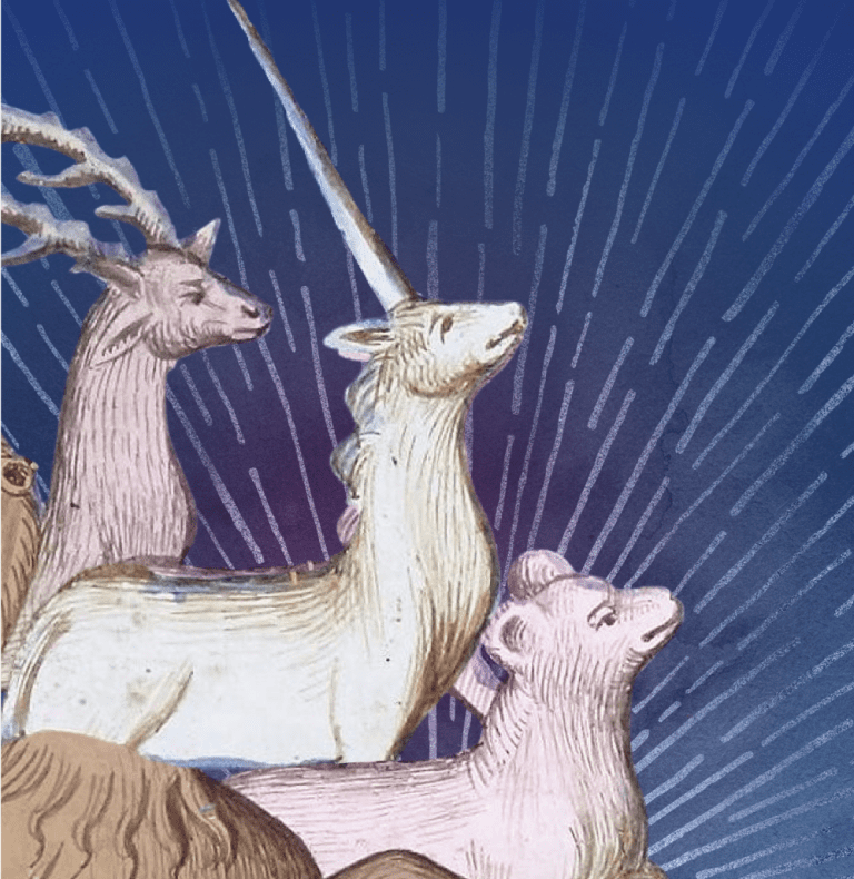 Единорог для блога - заставка квадрат